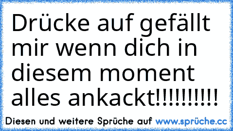 Drücke auf gefällt mir wenn dich in diesem moment alles ankackt!!!!!!!!!!♥