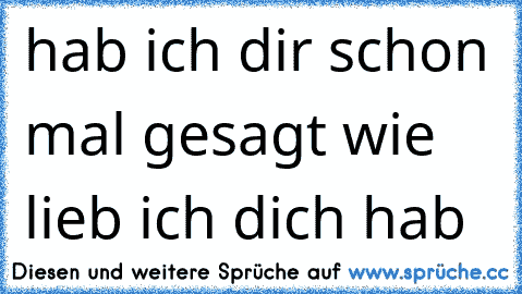 Ich dich gesagt wie lieb hab hab ich heute dir schon Welle Erdball