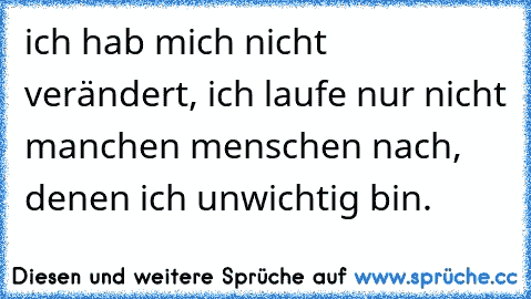 Bin unwichtig ich Gedanken zur