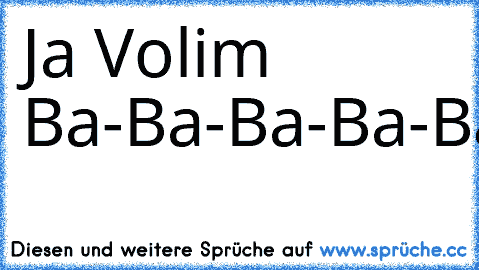 Ja Volim Ba-Ba-Ba-Ba-Ba-BALKAN!! ♥ ♥ ♥