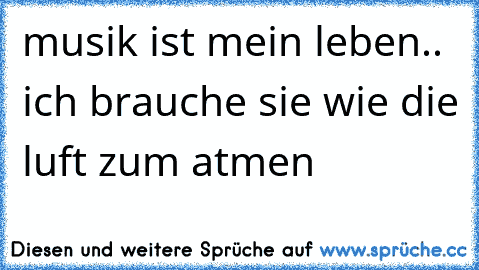 ♫♫☆musik ist mein leben.. ich brauche sie wie die luft zum atmen♫♫☆